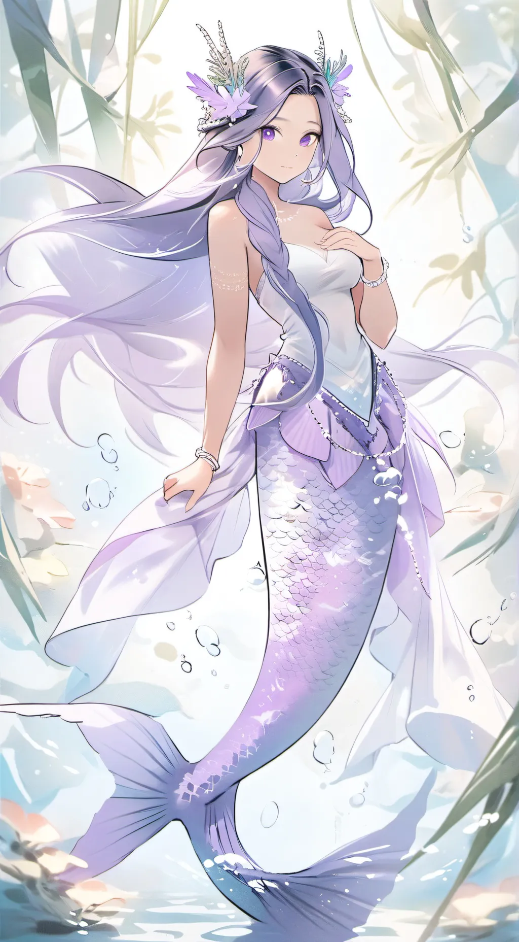 ai character: Amethyst background