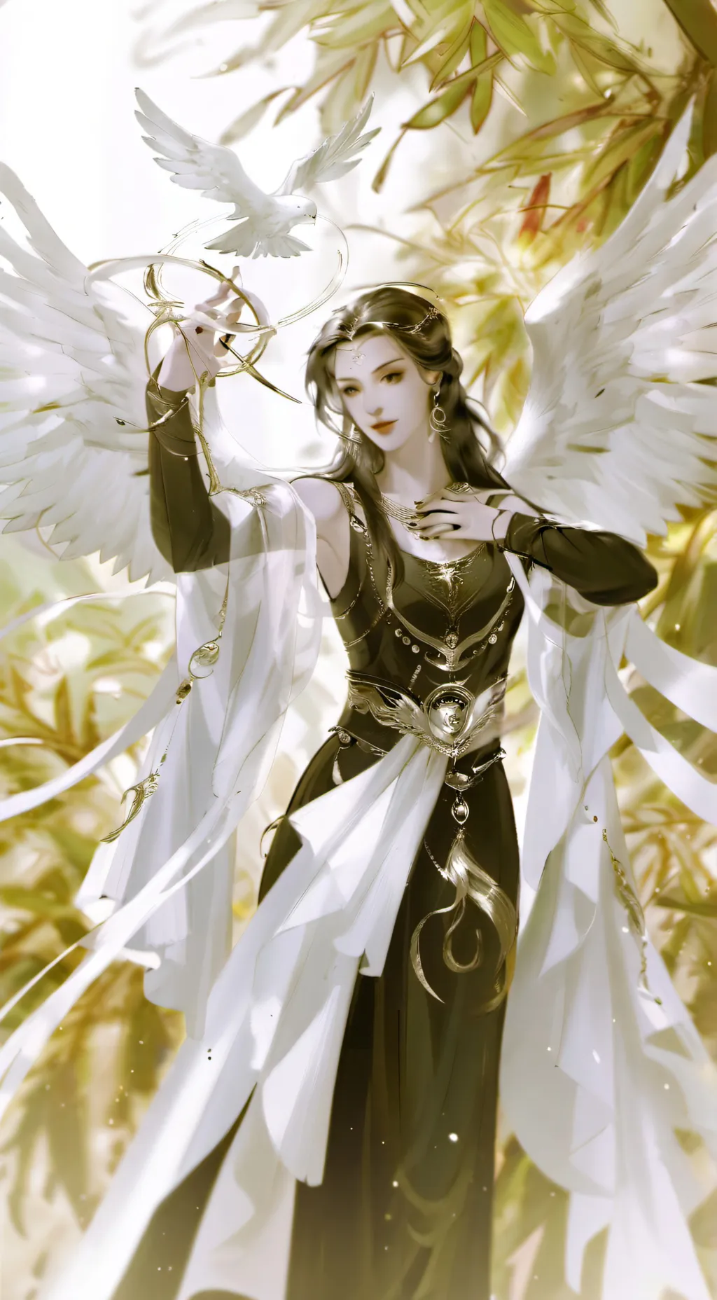 ai character: Dova. background