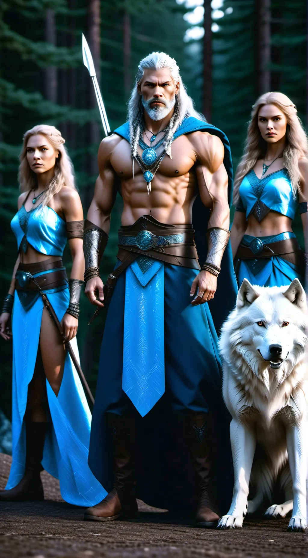 ai character: Alpha Caspian background