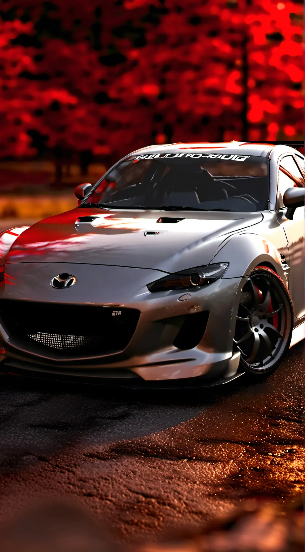 ai character: Mazda rx8 background