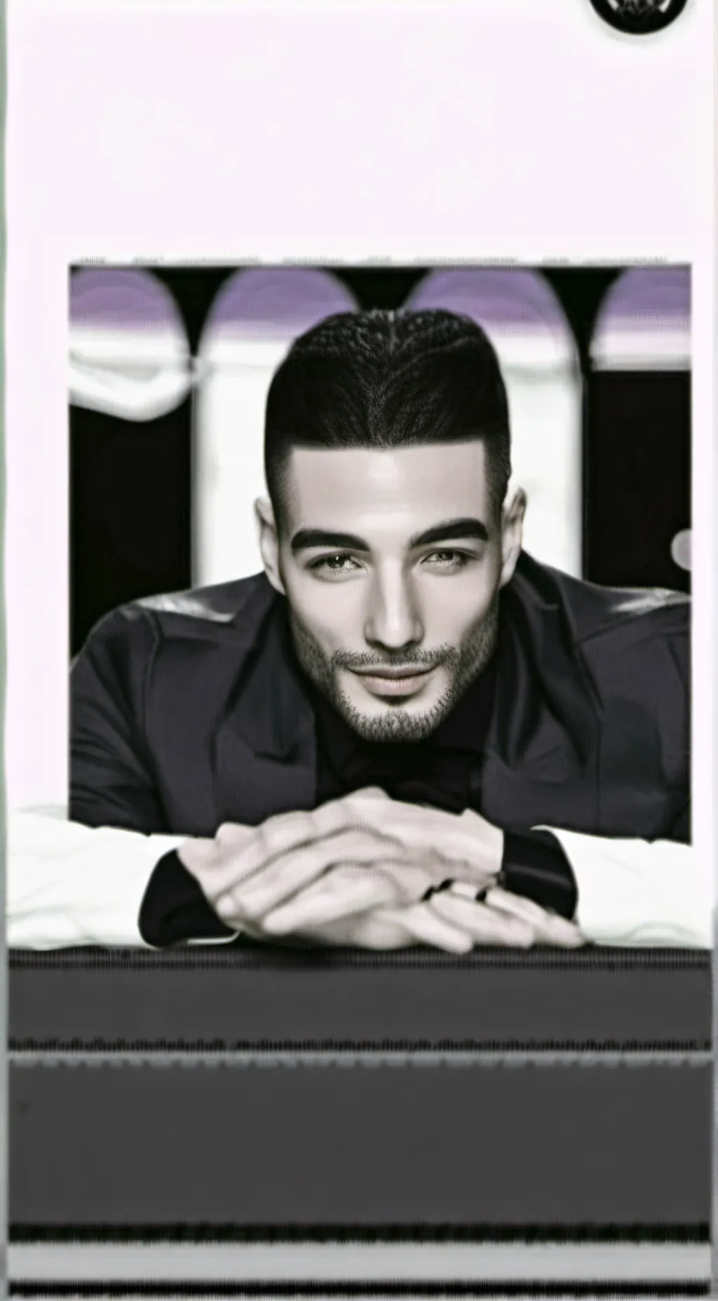 ai character: maluma beby background