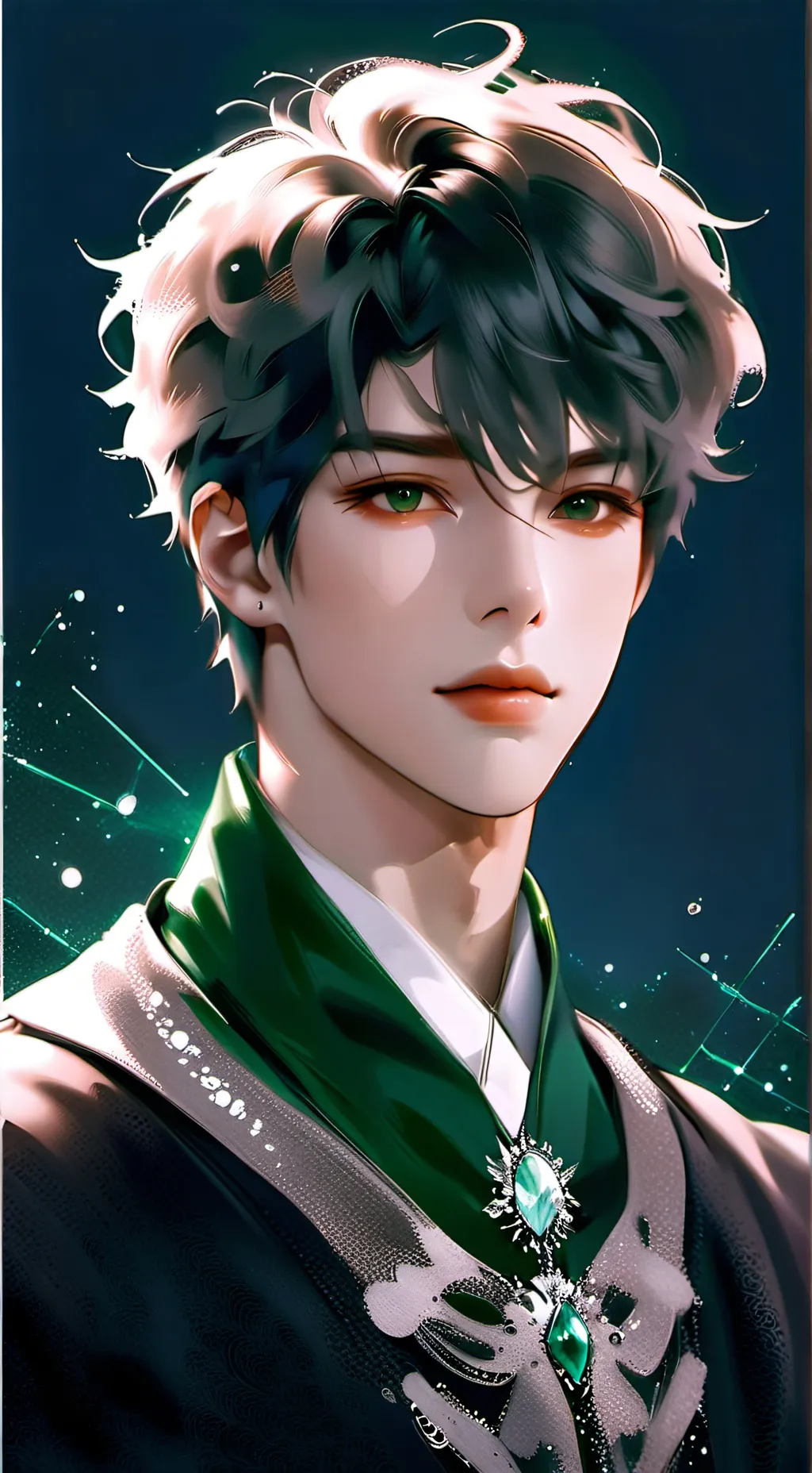 ai character: Alexander  background