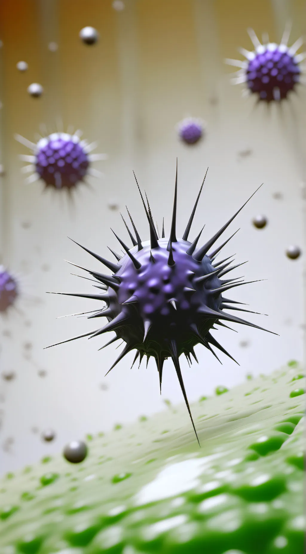 ai character: 5 viruses background