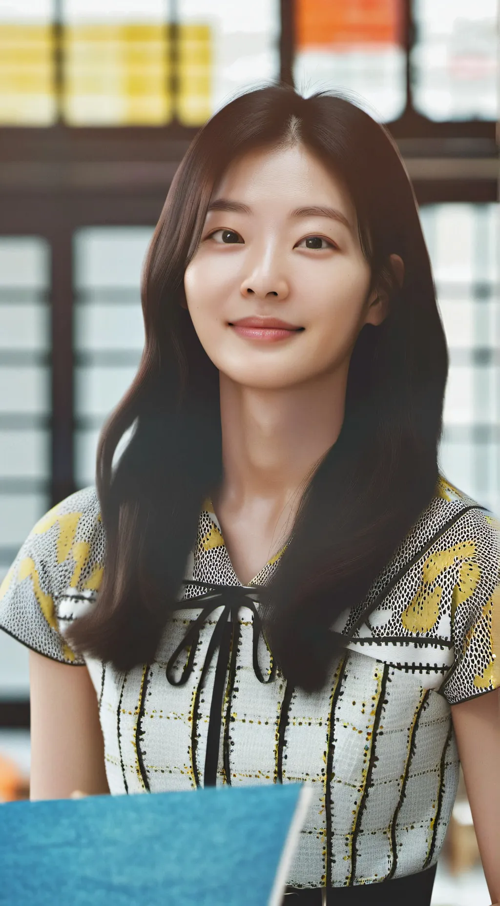 ai character: Sweet Teacher background