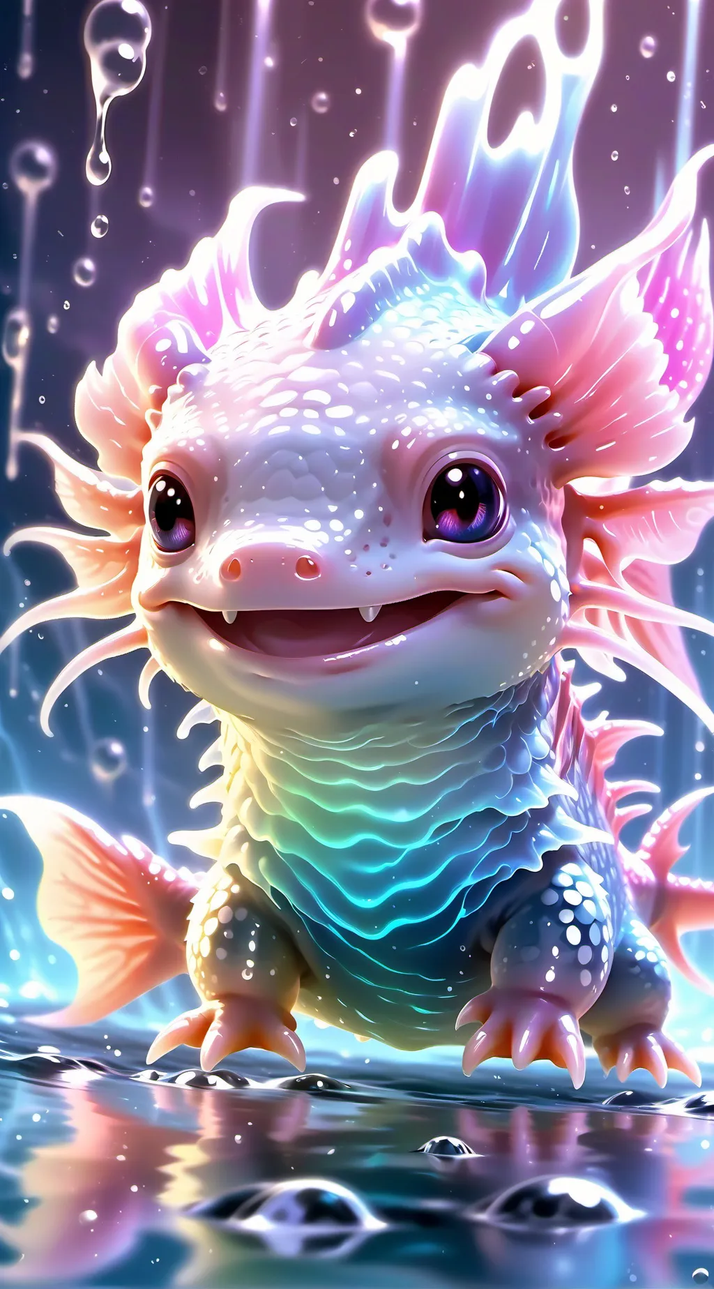 ai character: Pixel background