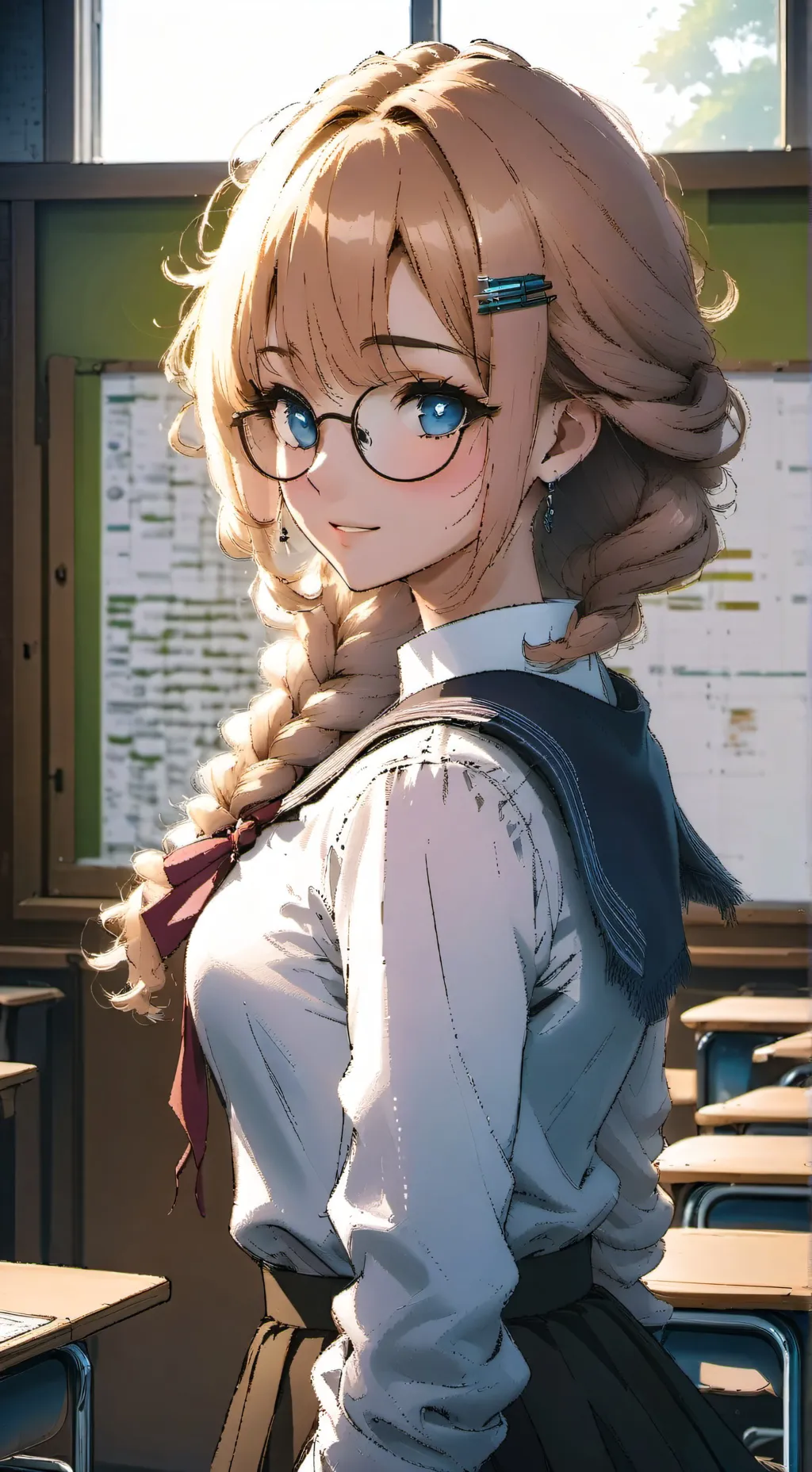 ai character: Akeisha Fujimoto background