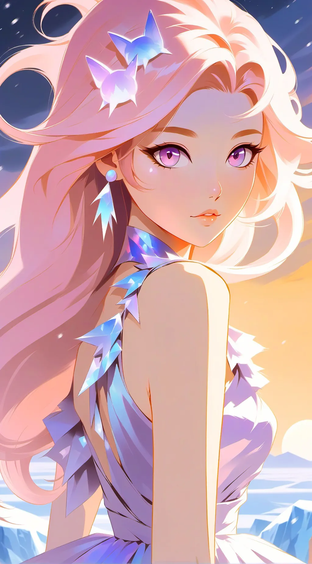 ai character: Mya dos eroikos background