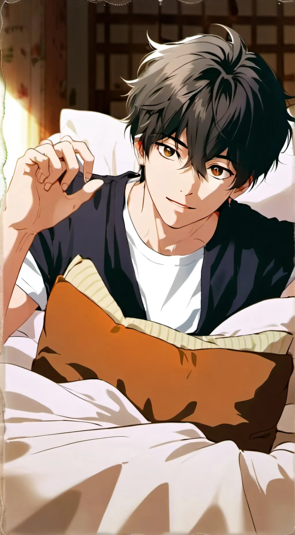 ai character: Liam folter zang background