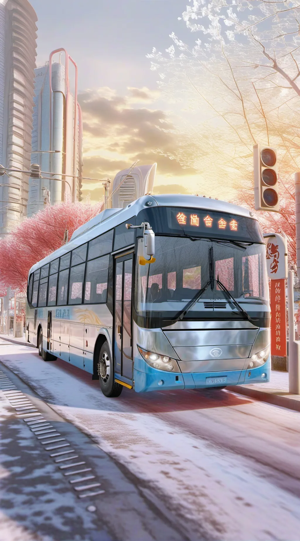 ai character: MHD ve válce background