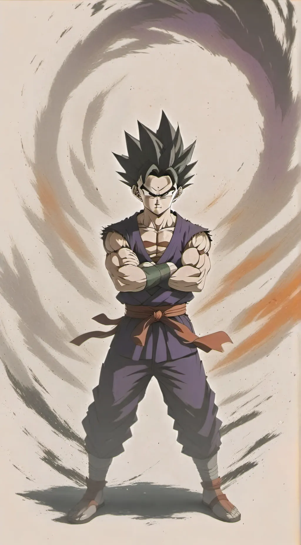 ai character: Gohan background