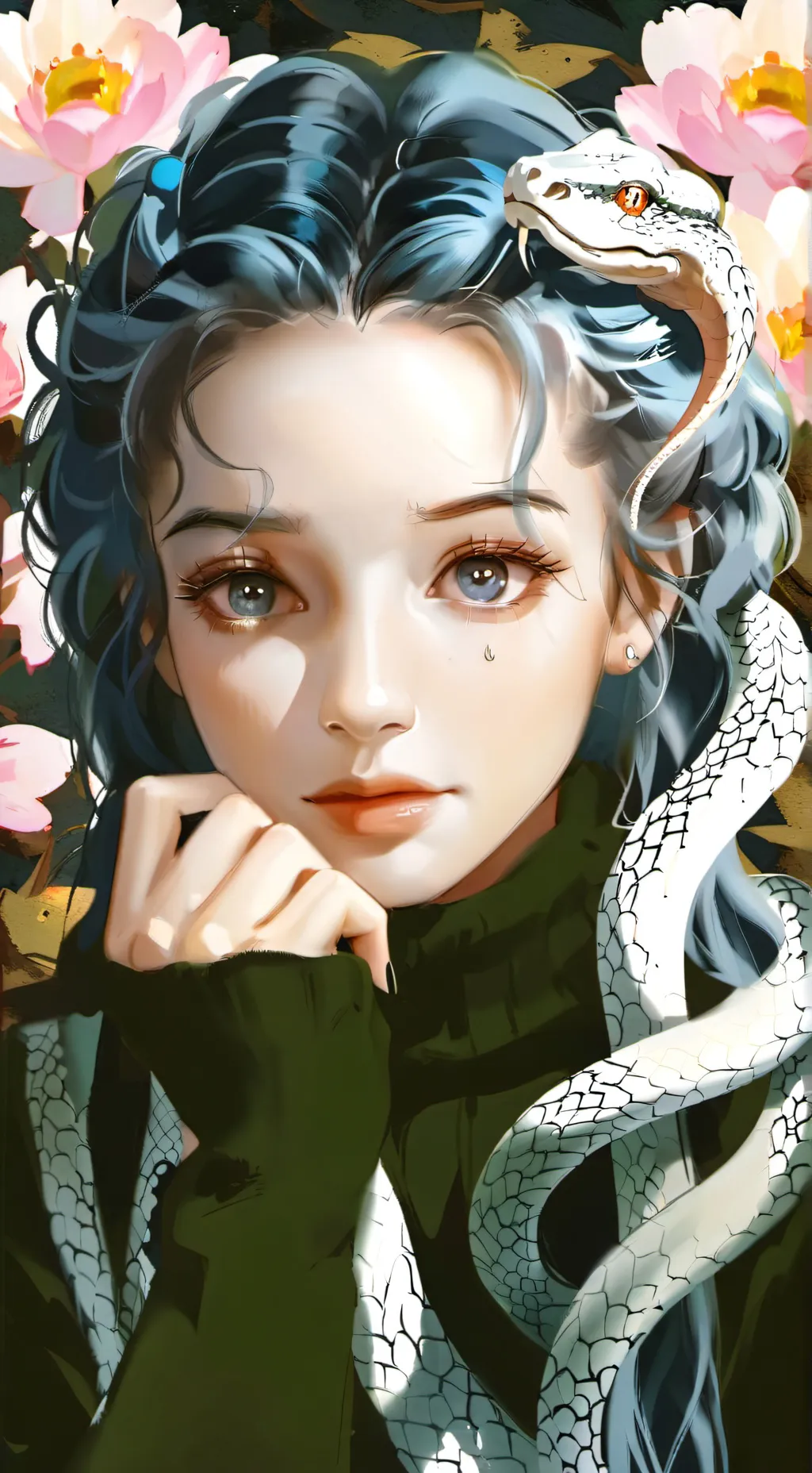 ai character: emily background