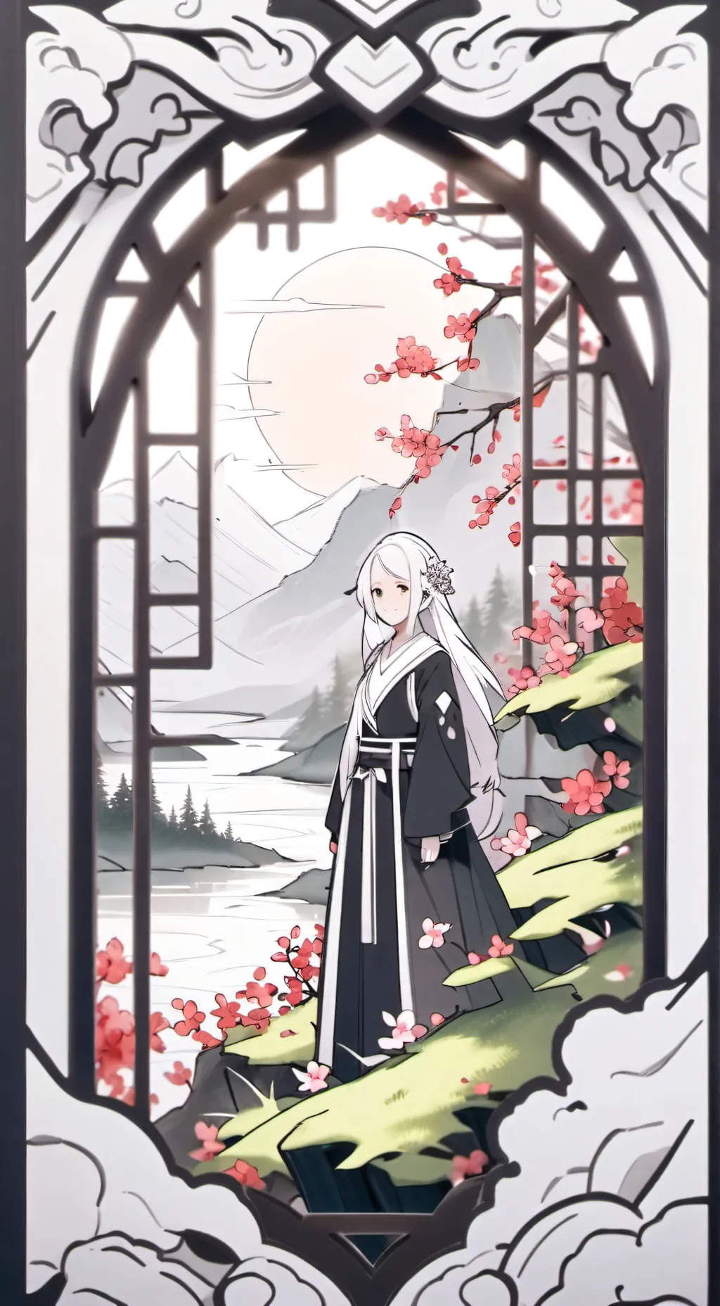 ai character: Carrie background