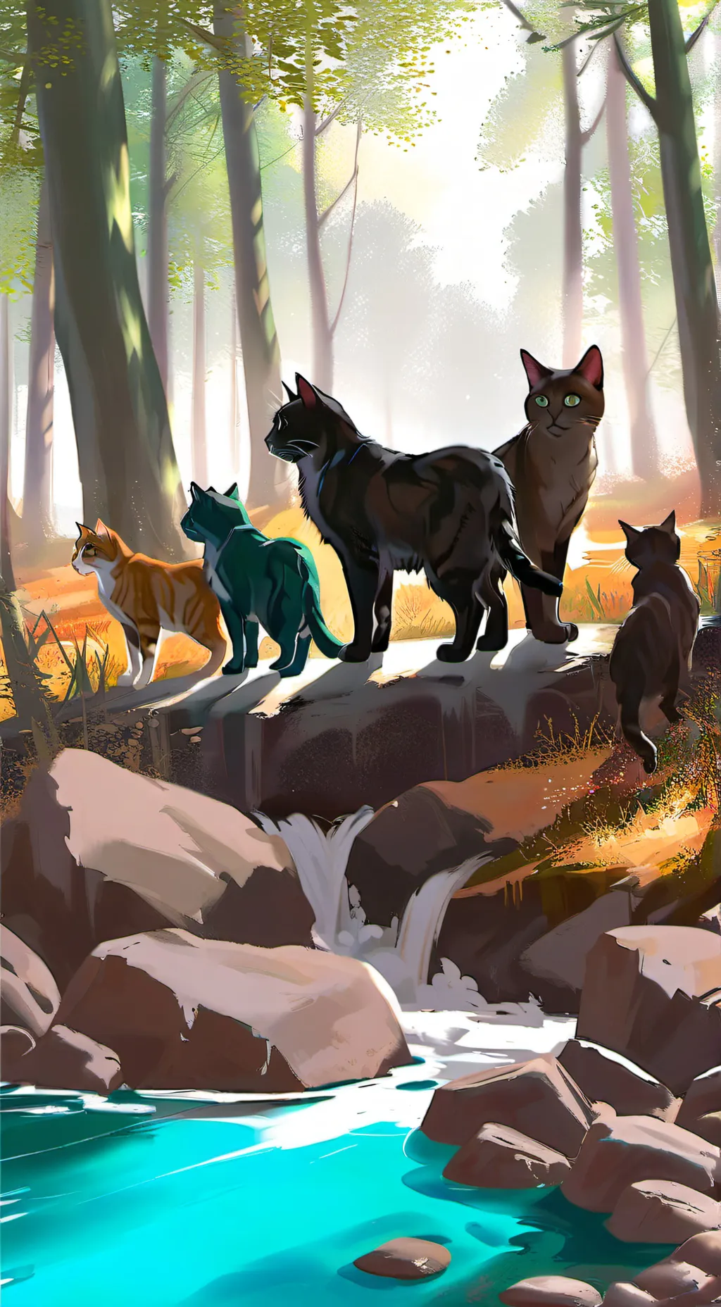 ai character: riverclan background