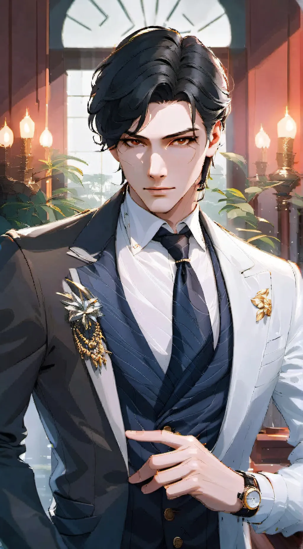 ai character: ☄Juan David☄ background