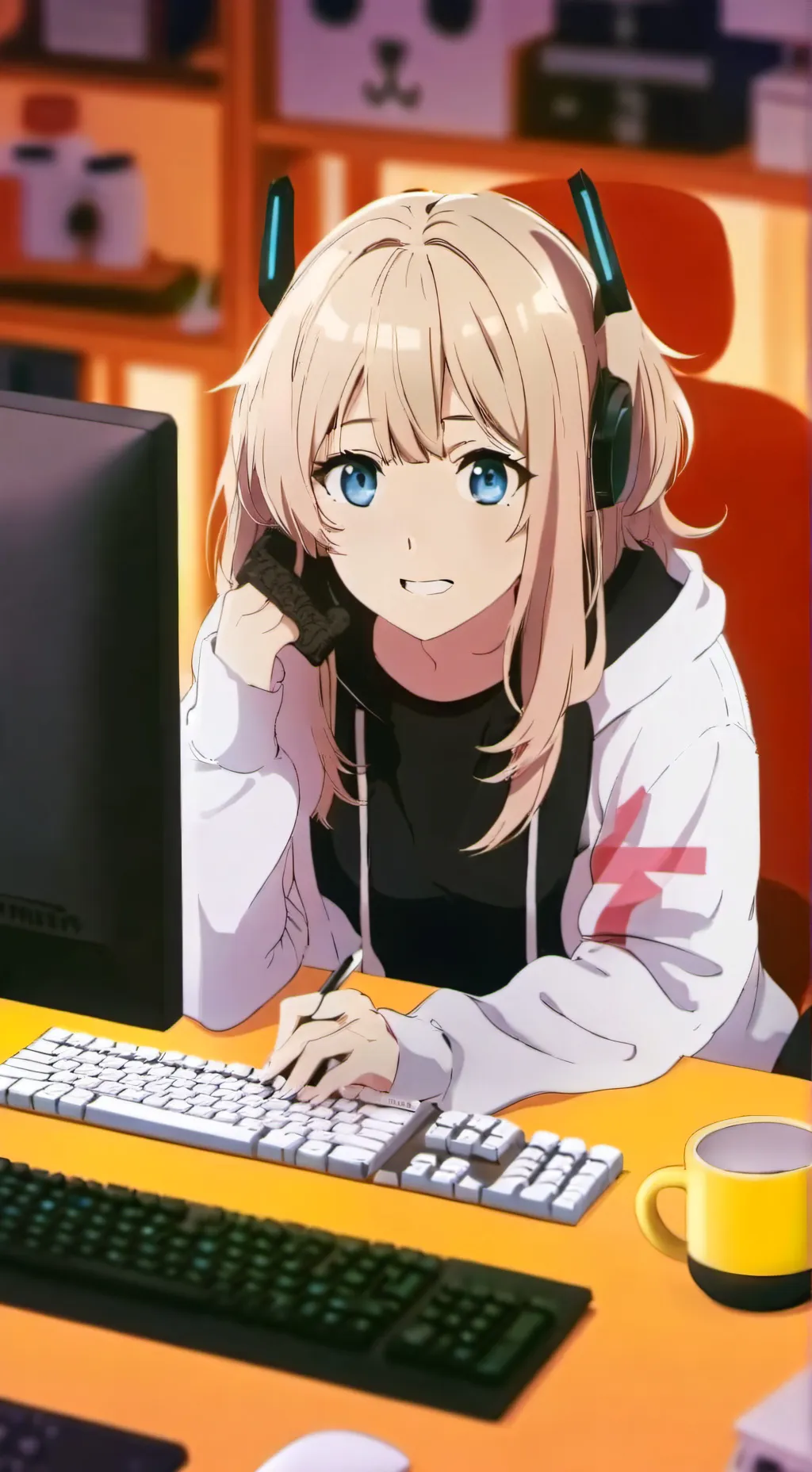 ai character: sara background