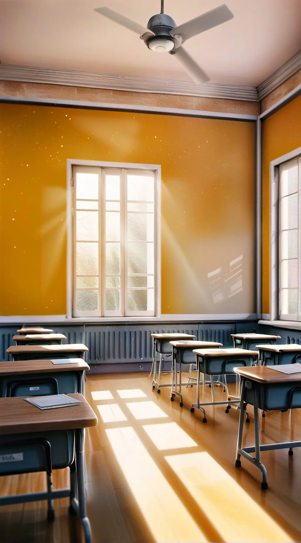 ai character: high school  background