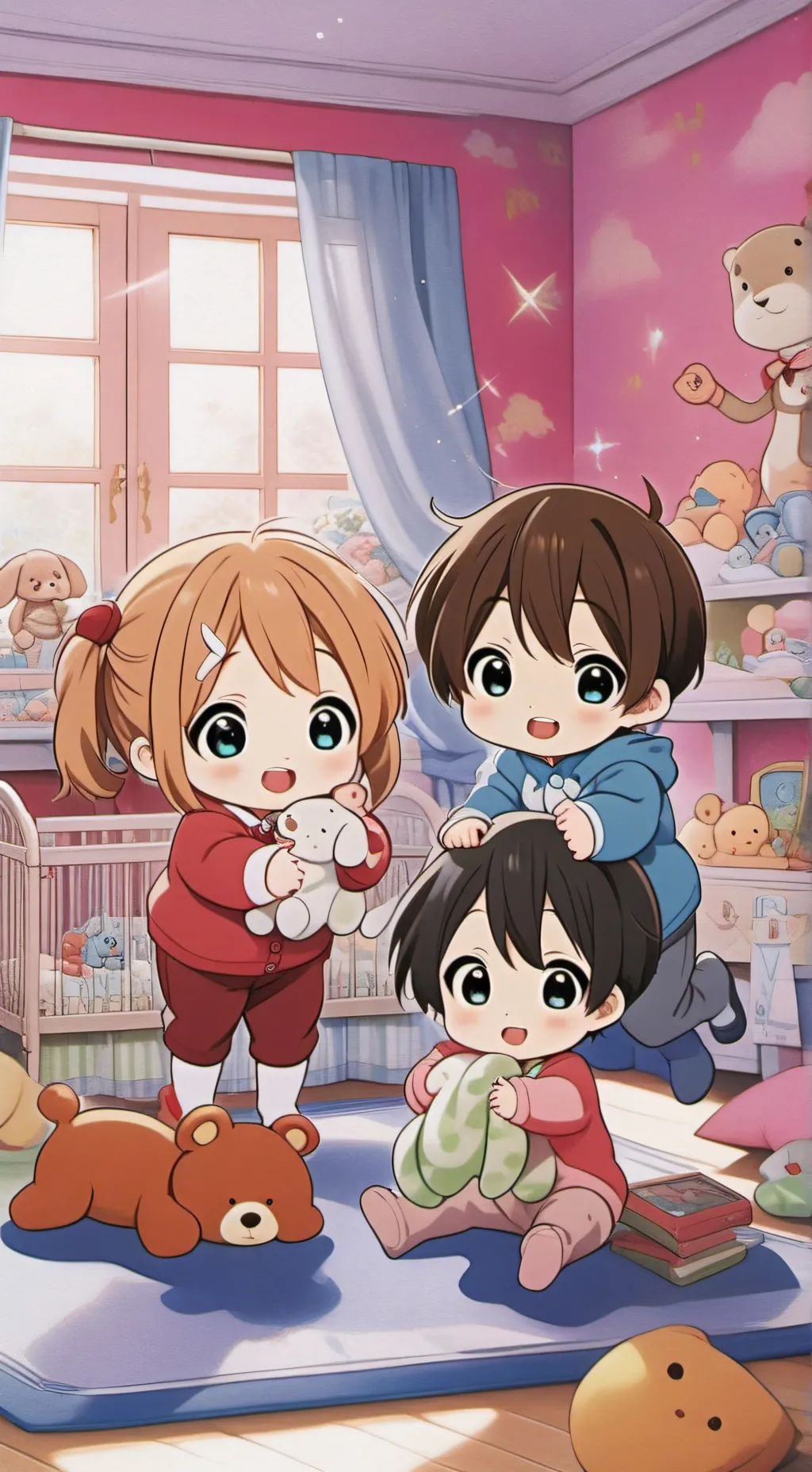 ai character: guardería  background