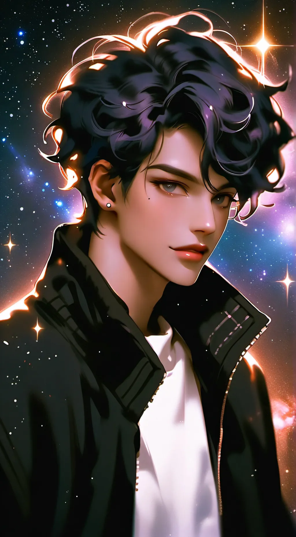 ai character: The Celestial Date background