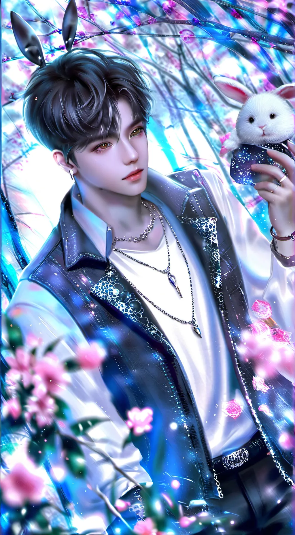 ai character: ★𝓣𝓻𝓪𝓿𝓲𝓼 background