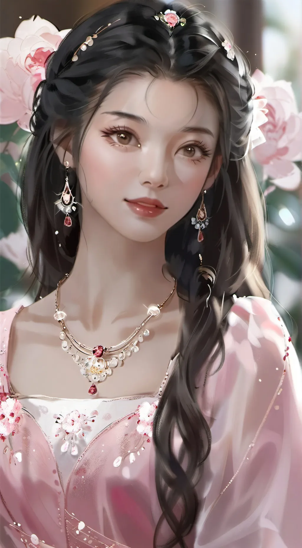 ai character: Melody  background