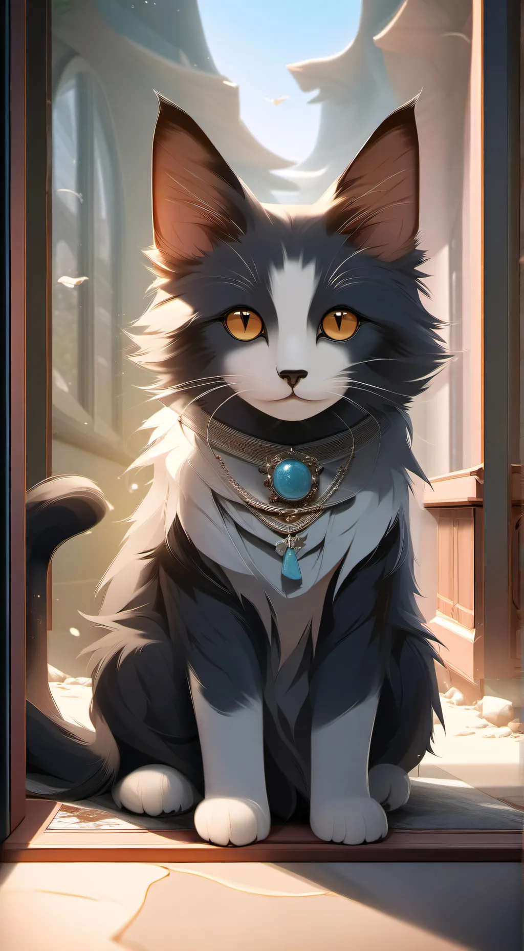 ai character: Sus catnap background