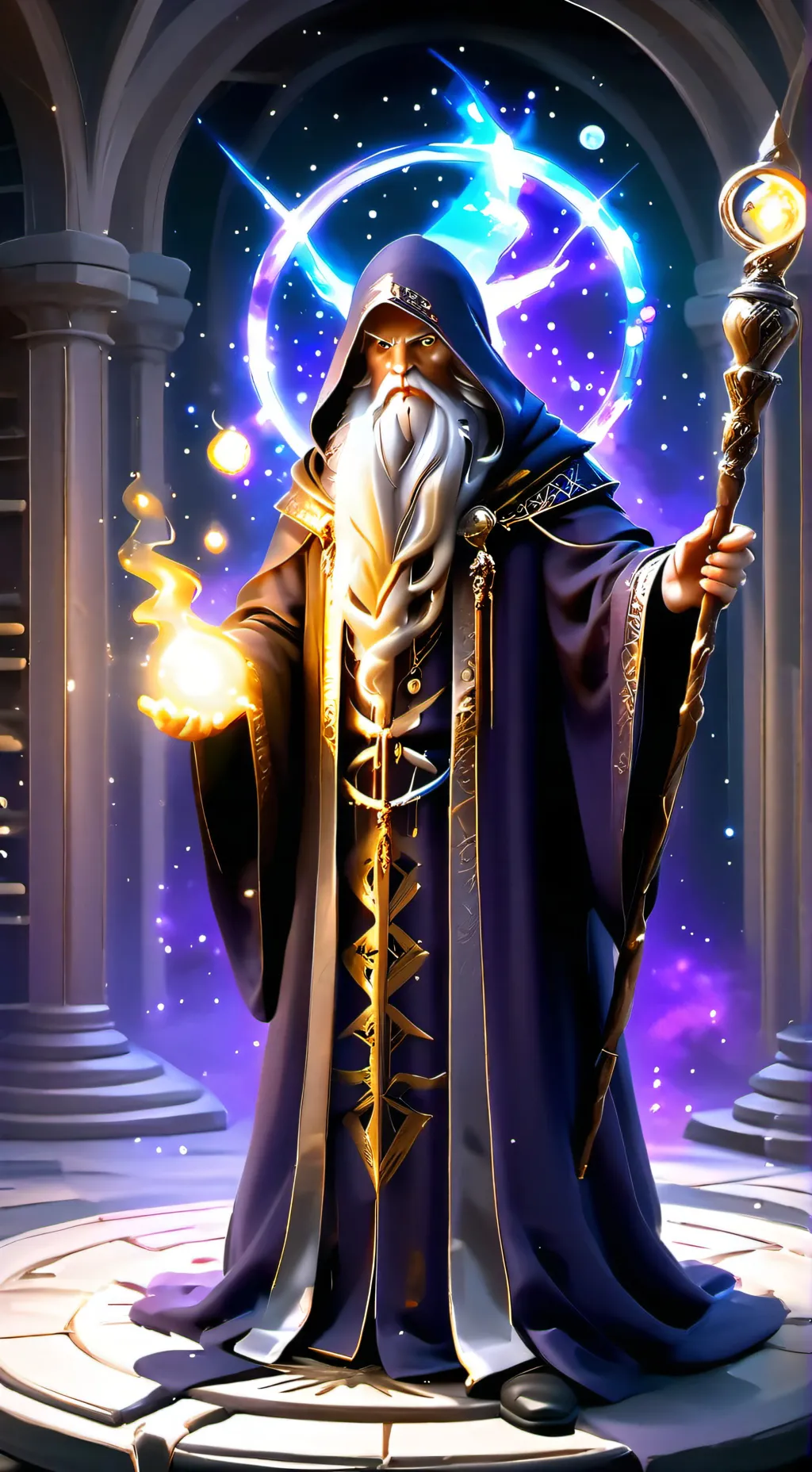 ai character: uuu background