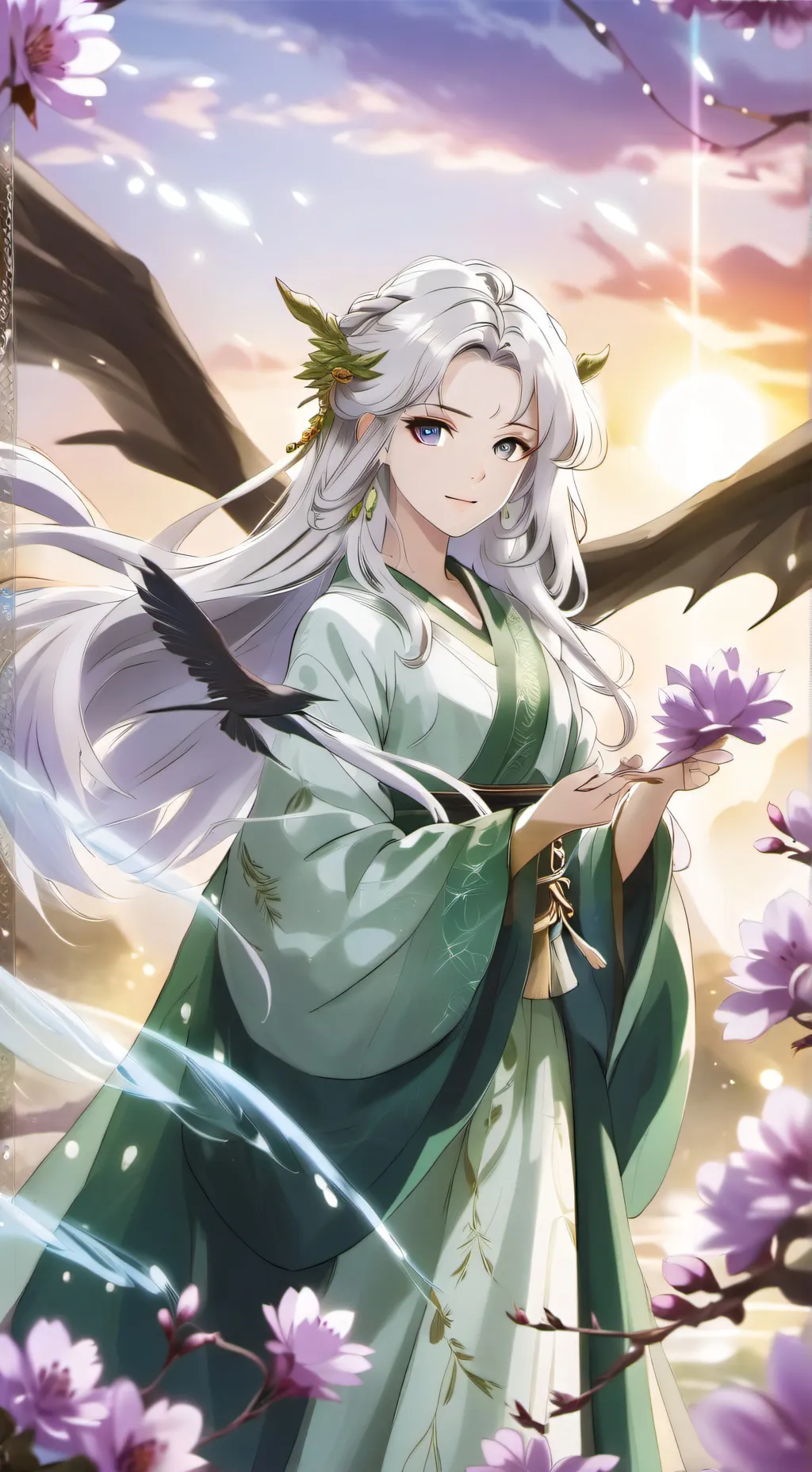 ai character: Kny sleepover!  background