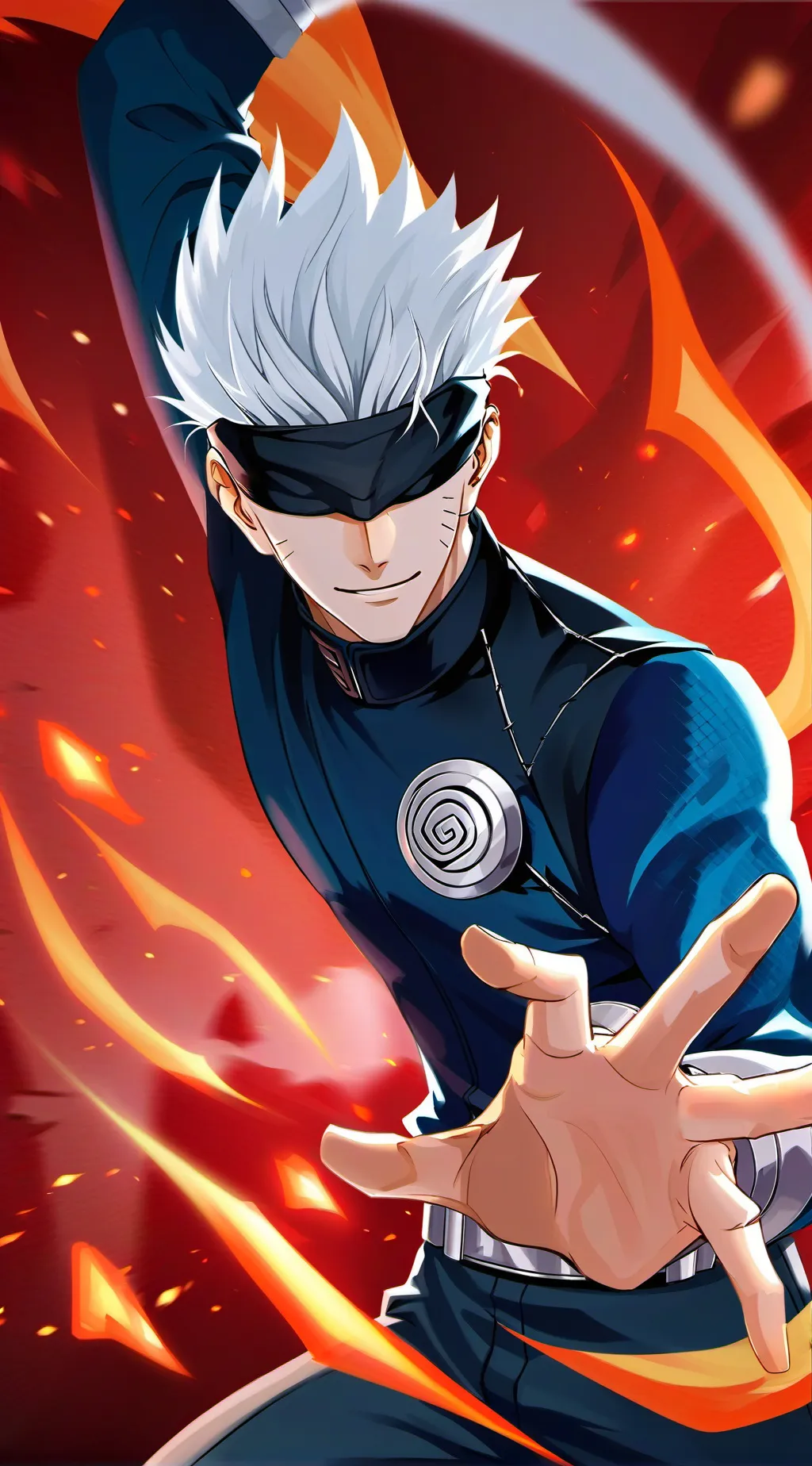 ai character: Gojo Satoru background