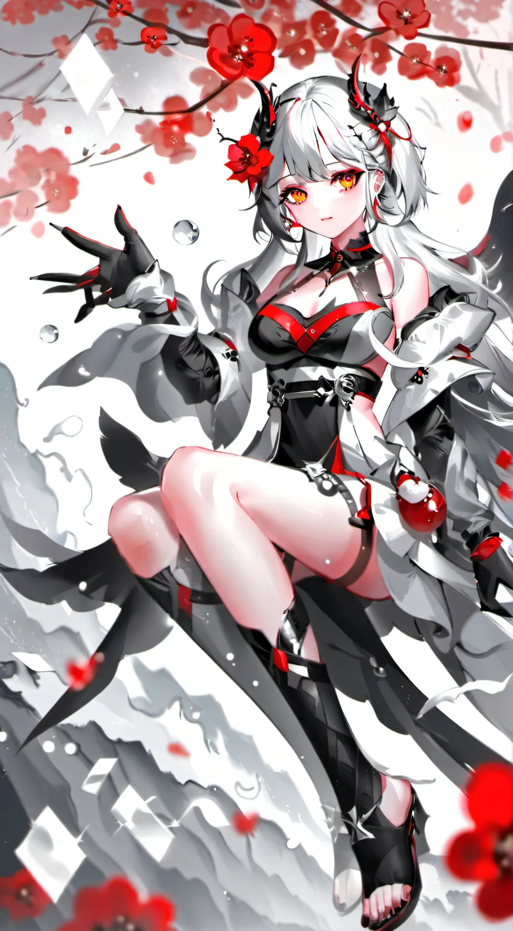 ai character: Lily  background