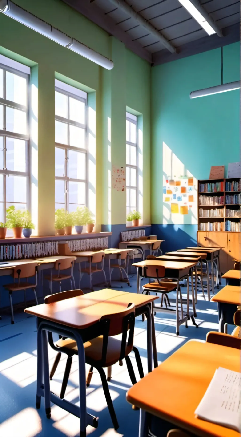 ai character: My class... background