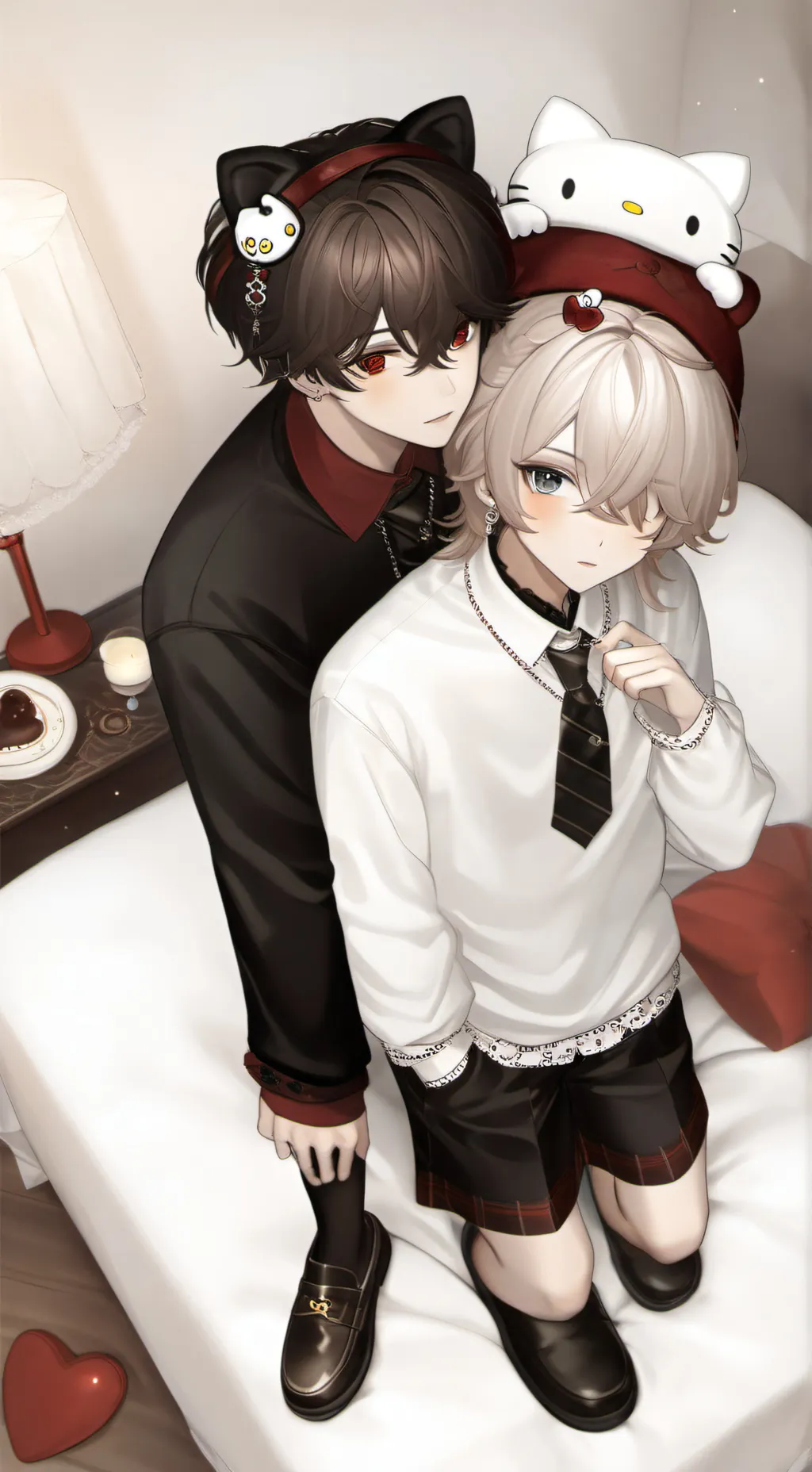 ai character: Zane and Zander background