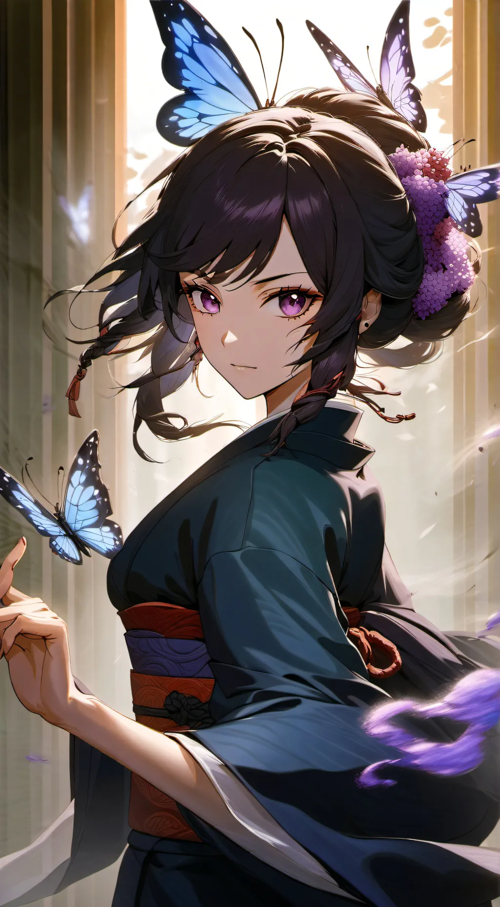 ai character: Love potion knY￼ background