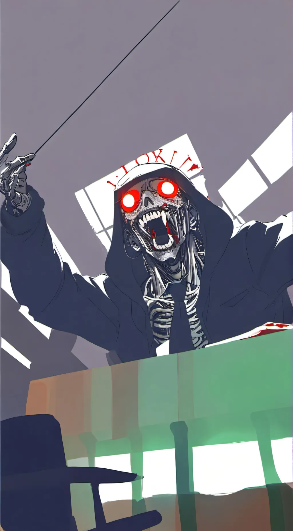 ai character: Talkie Pizzeria background