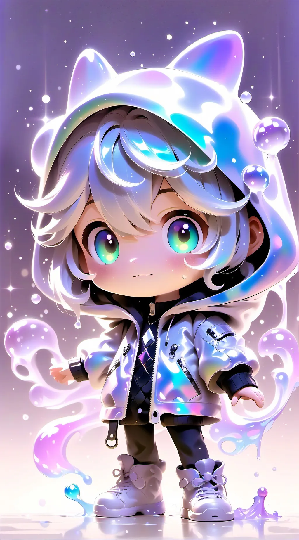 ai character: demon rumi background