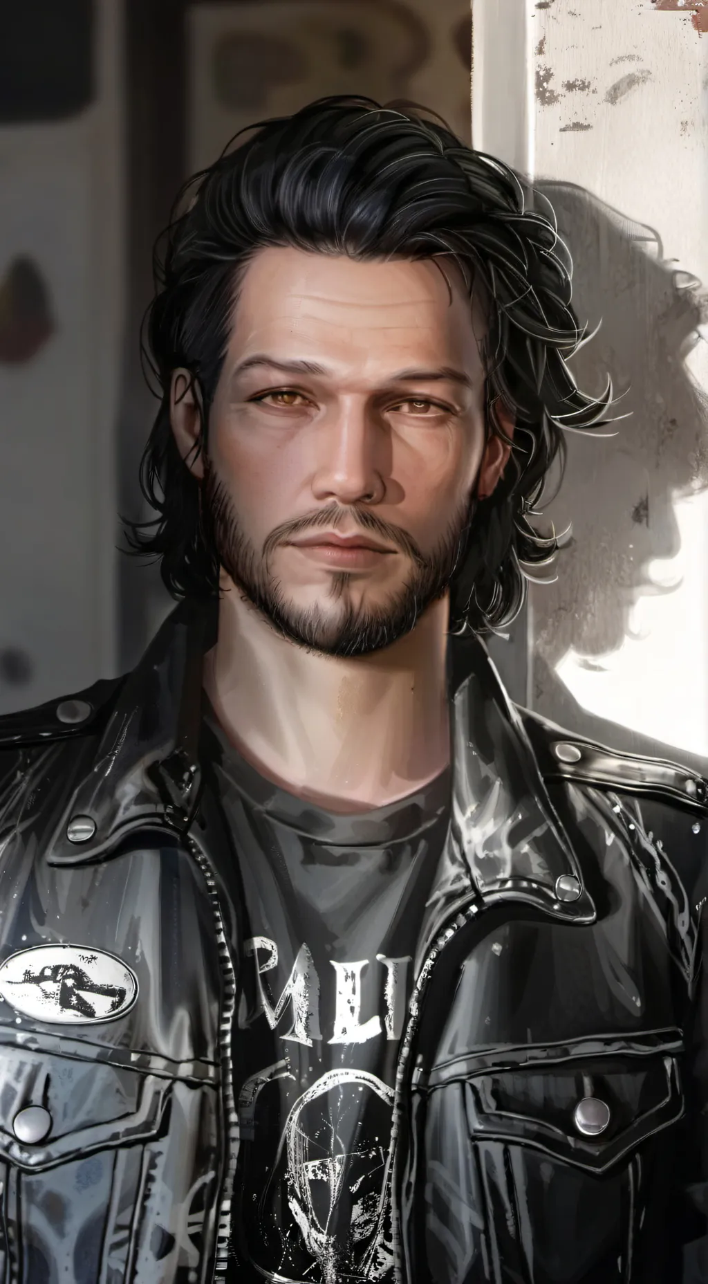 ai character: 🖤Alfonso🖤 background