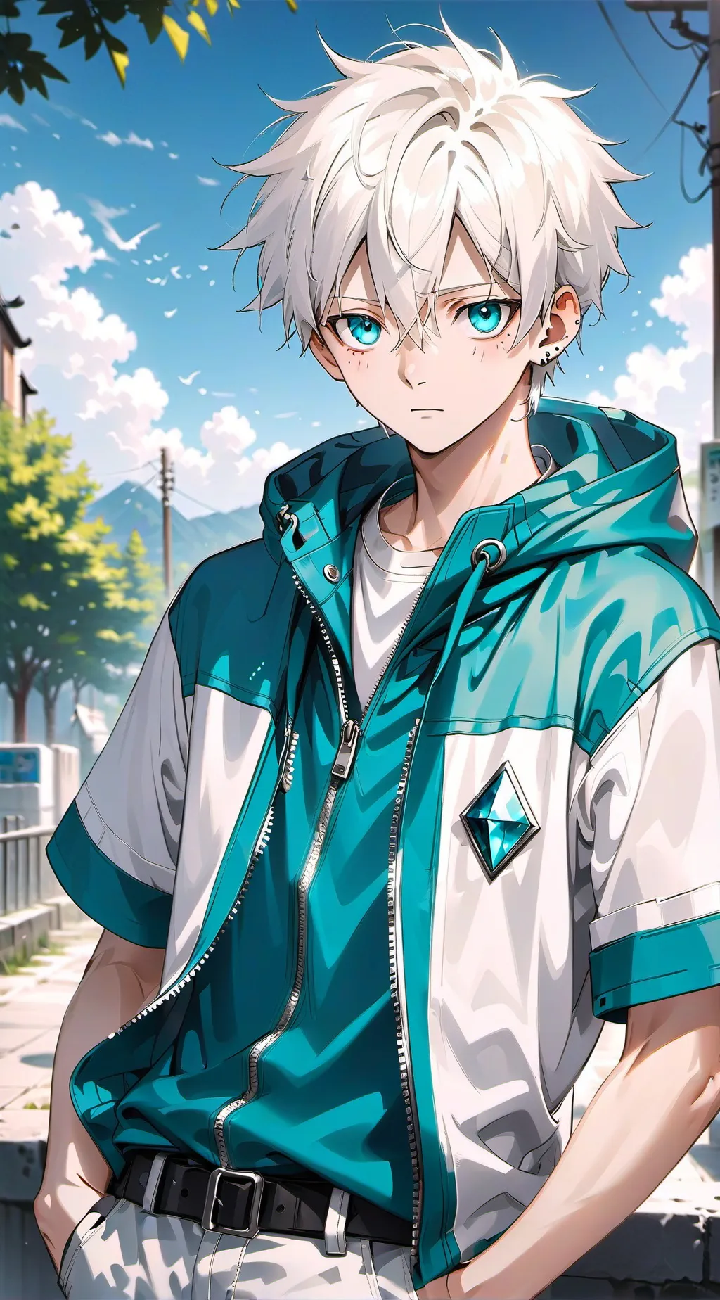 ai character: Yukki Mizuno  background