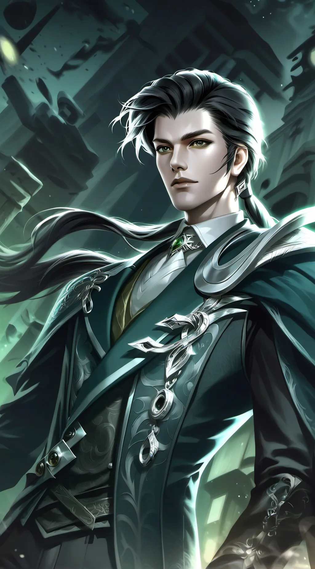 ai character: Kaito Riku background