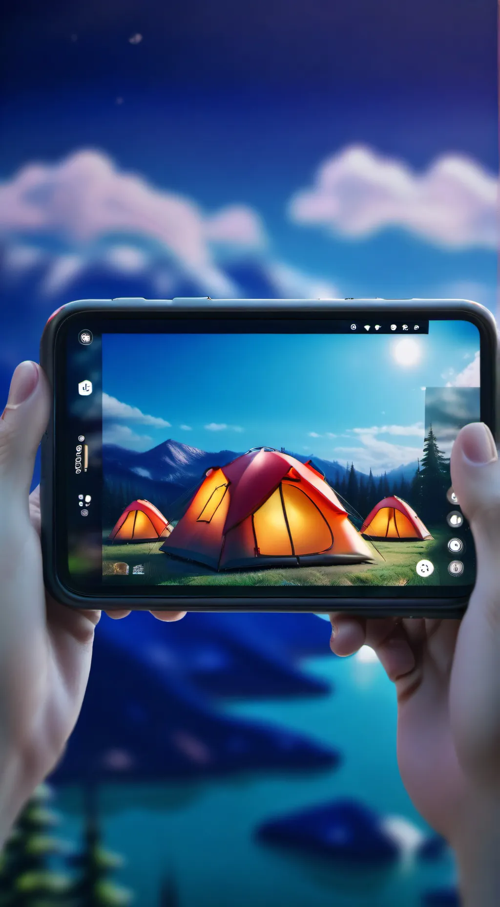 Talkie AI - Chat with mha camping