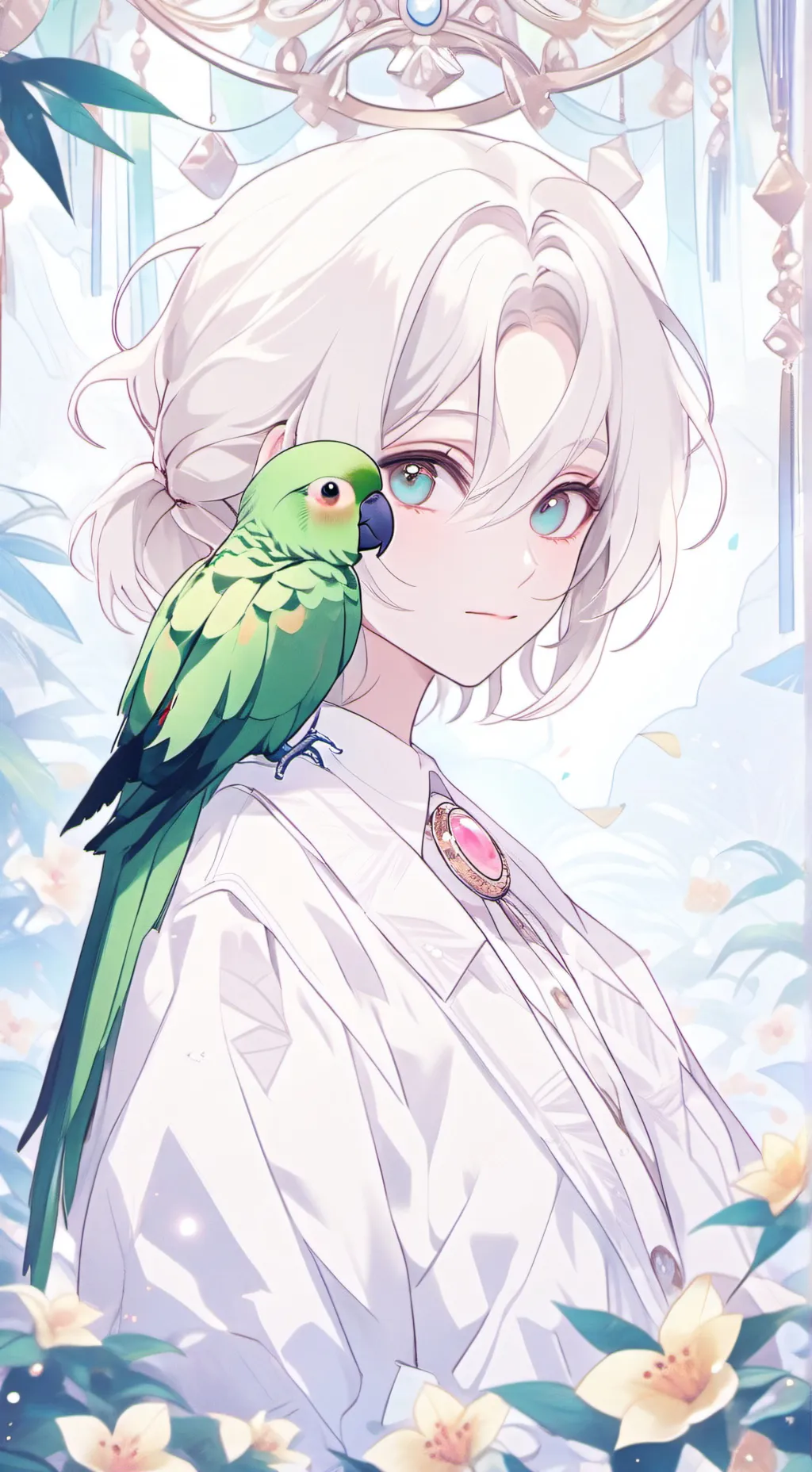 ai character: BitBit background