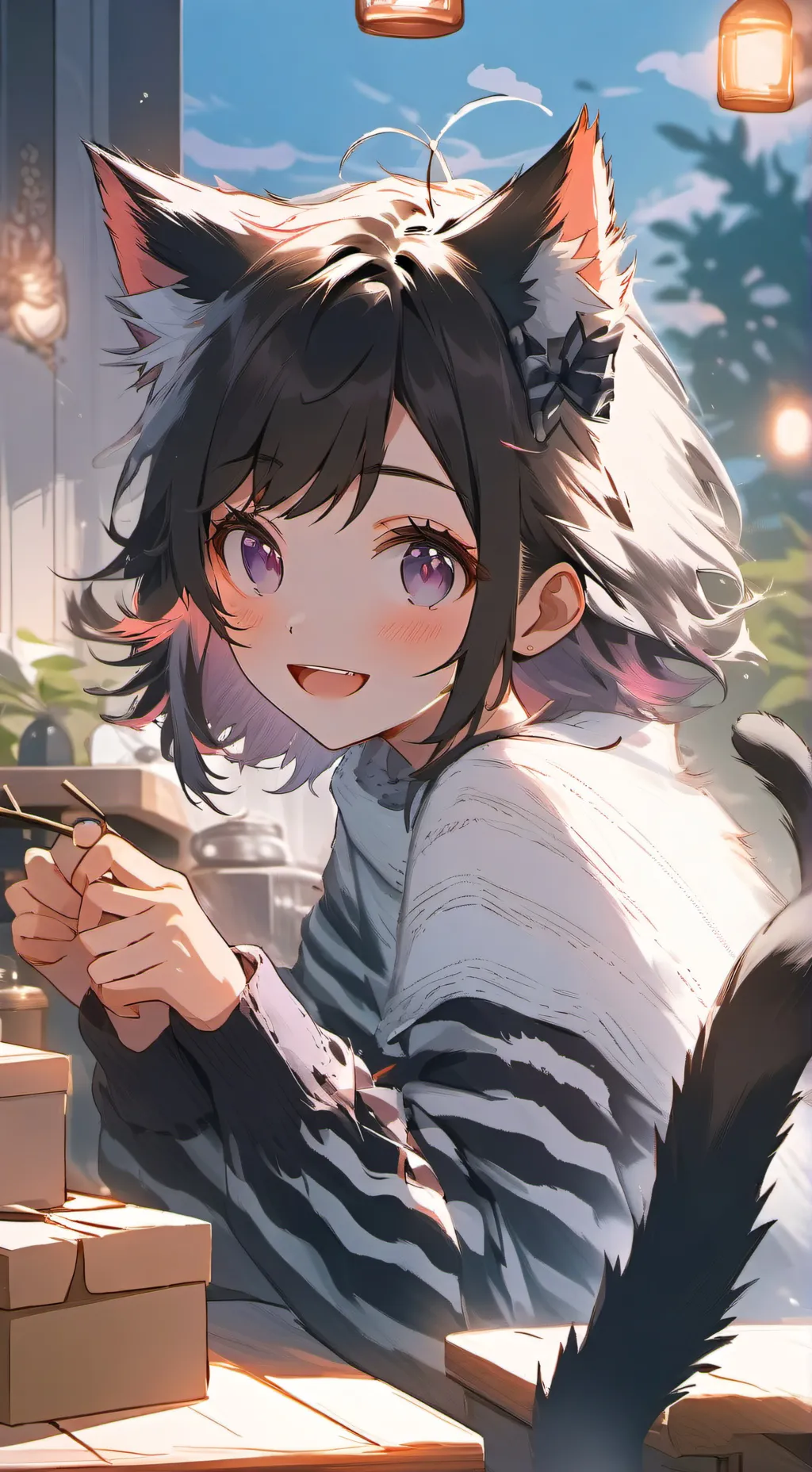 ai character: Amira background