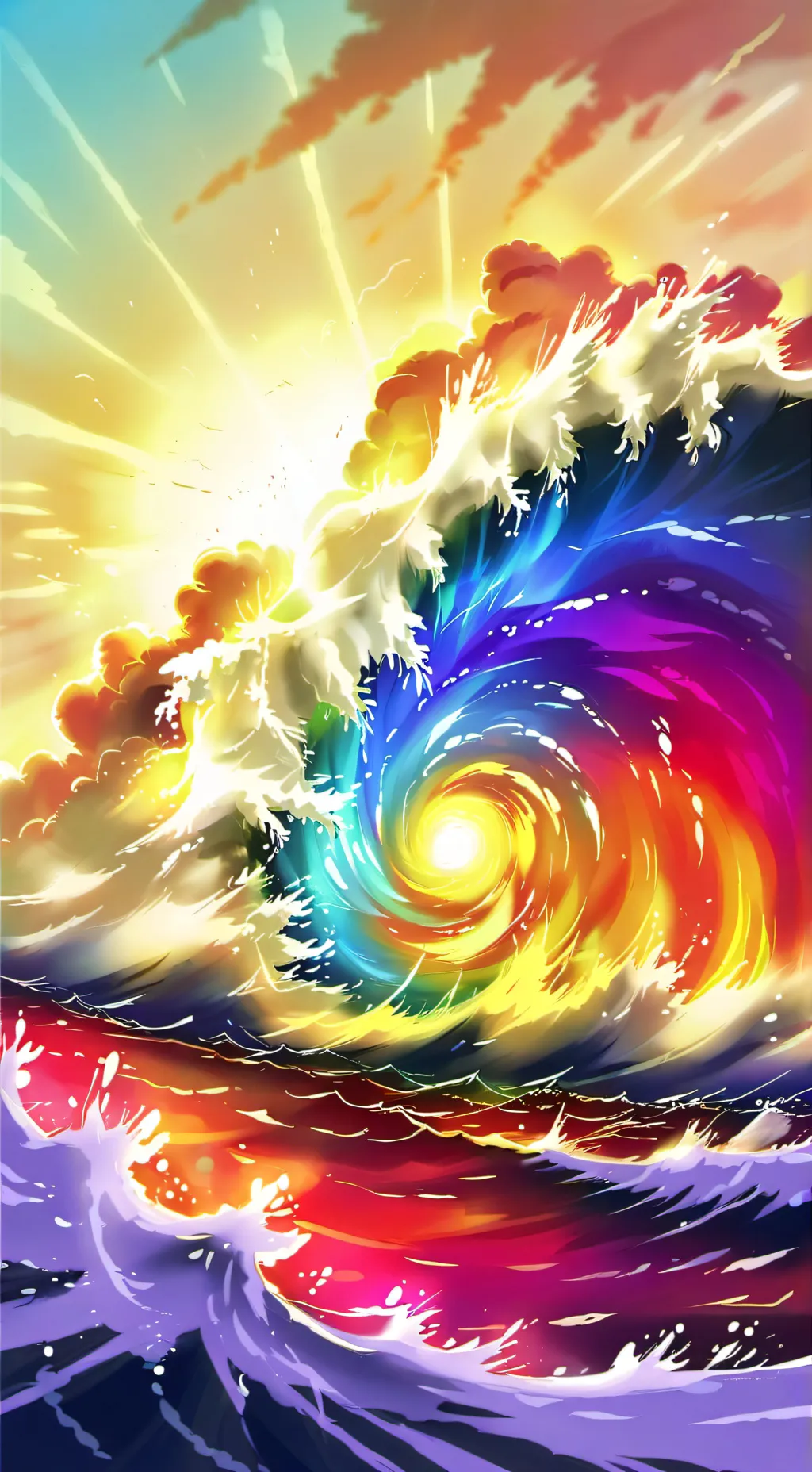 ai character: SUPER MEGA TYPHOON background