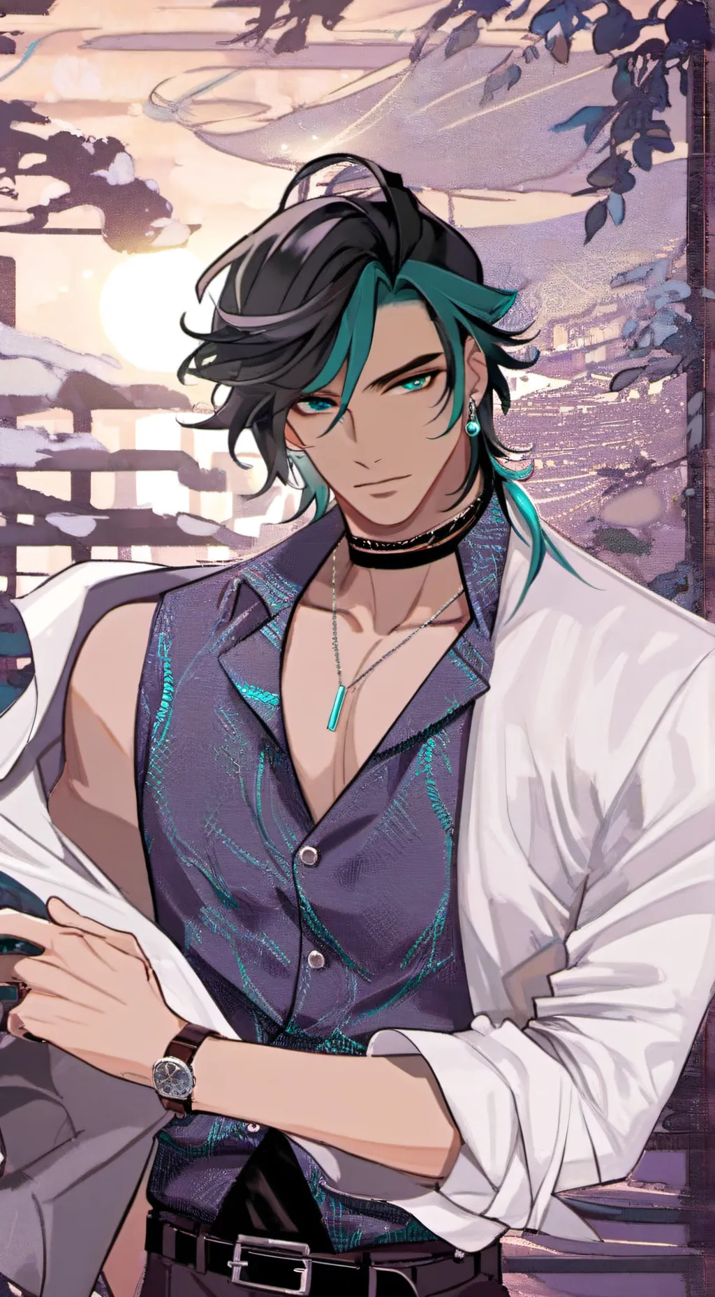 ai character: Kenji background