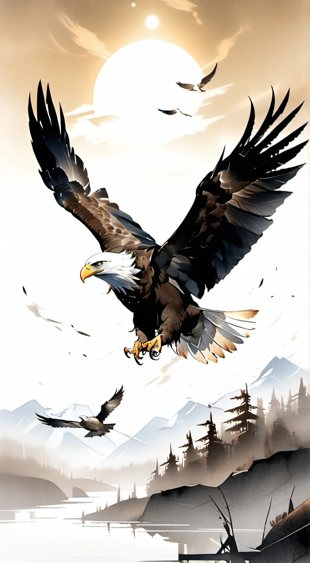 ai character: Feather family rp background