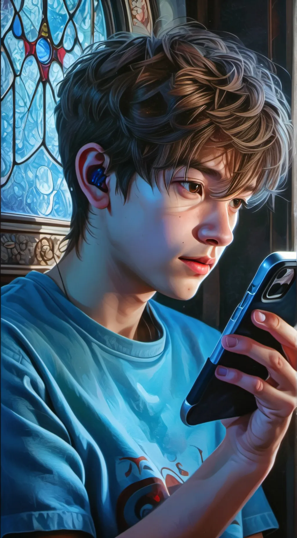 ai character: Zane background