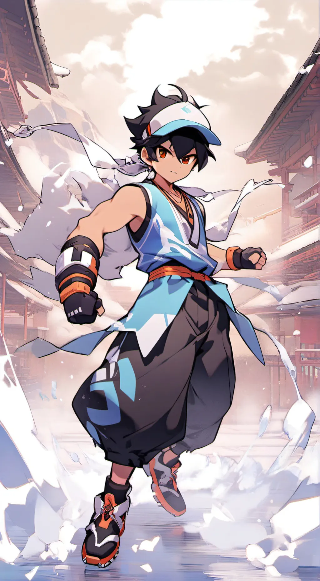 ai character: boboiboy movie 2 background