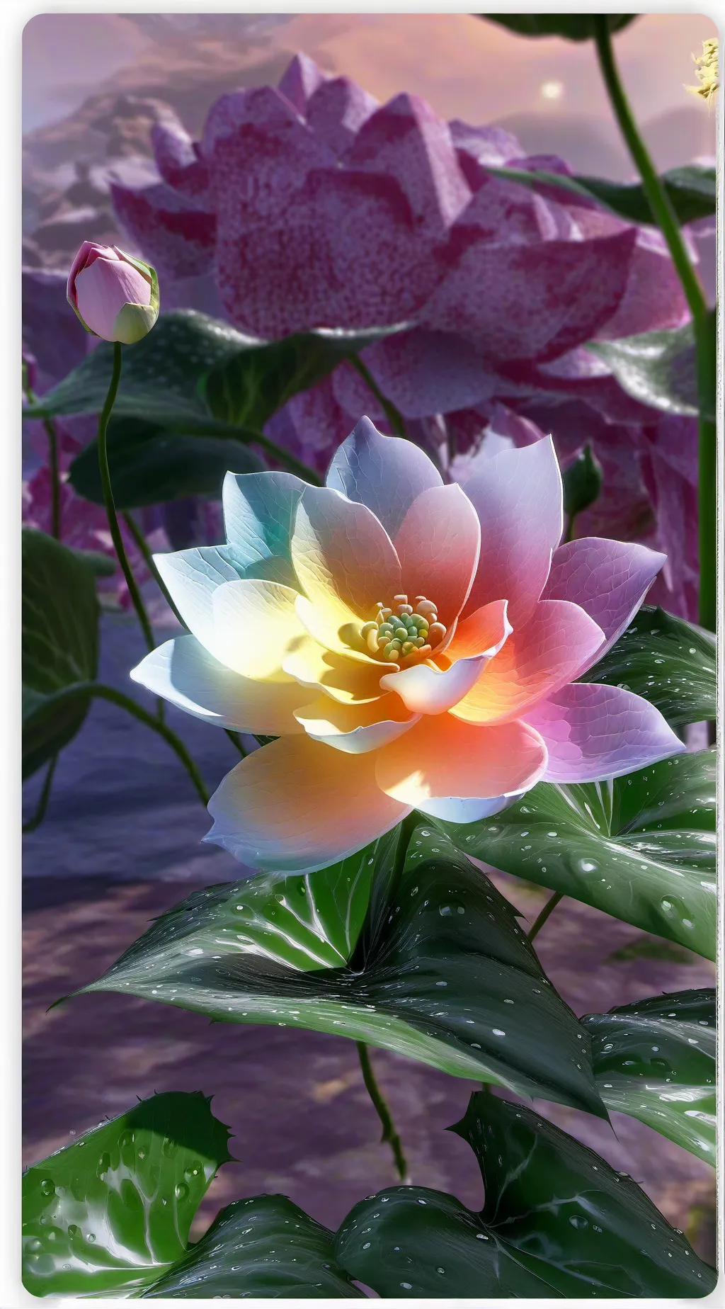 ai character: Dw dandy run background