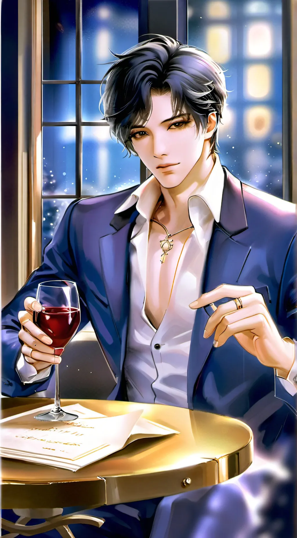 ai character: zack background