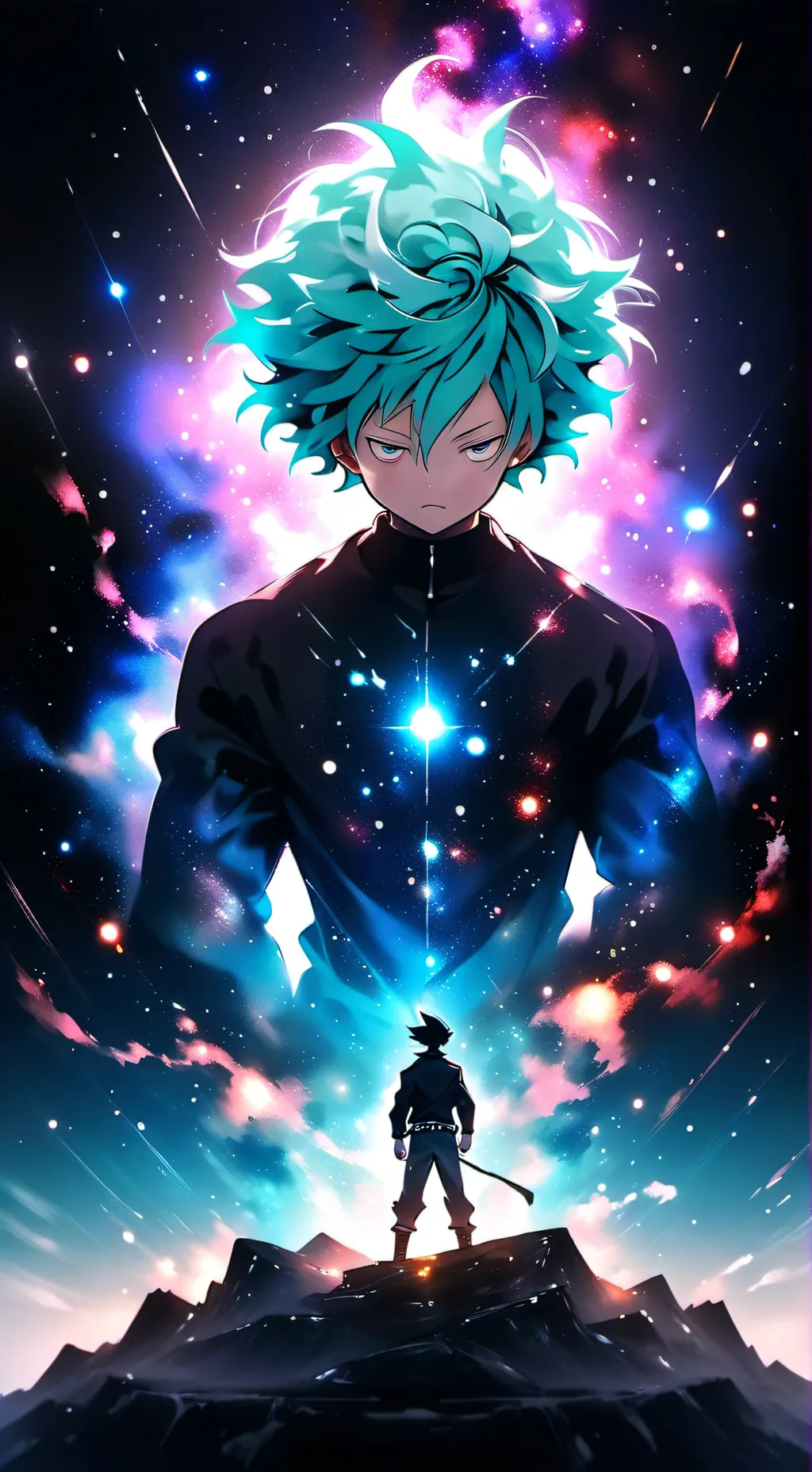 ai character: Stela a brainrot background