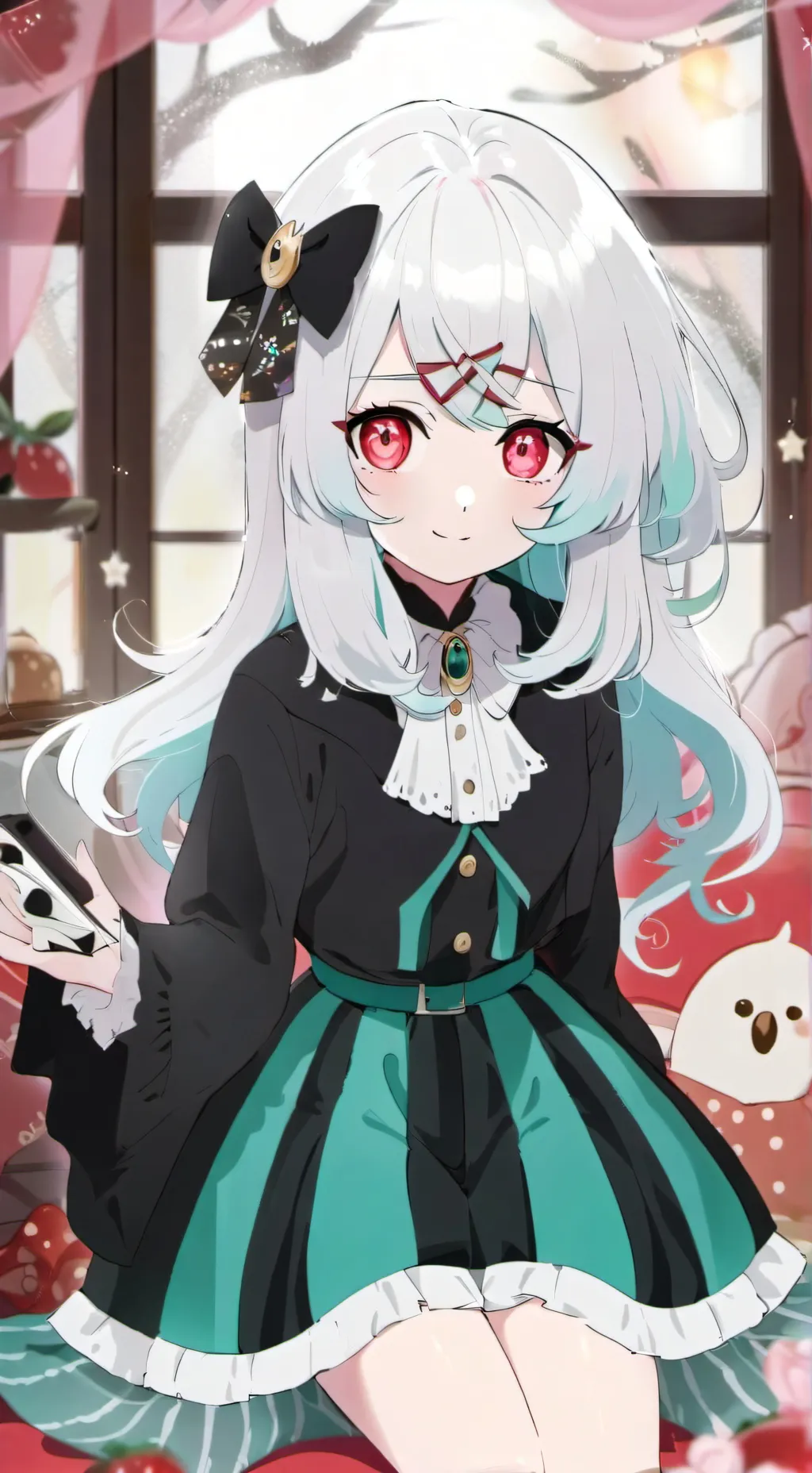 ai character: your a ghost mha background