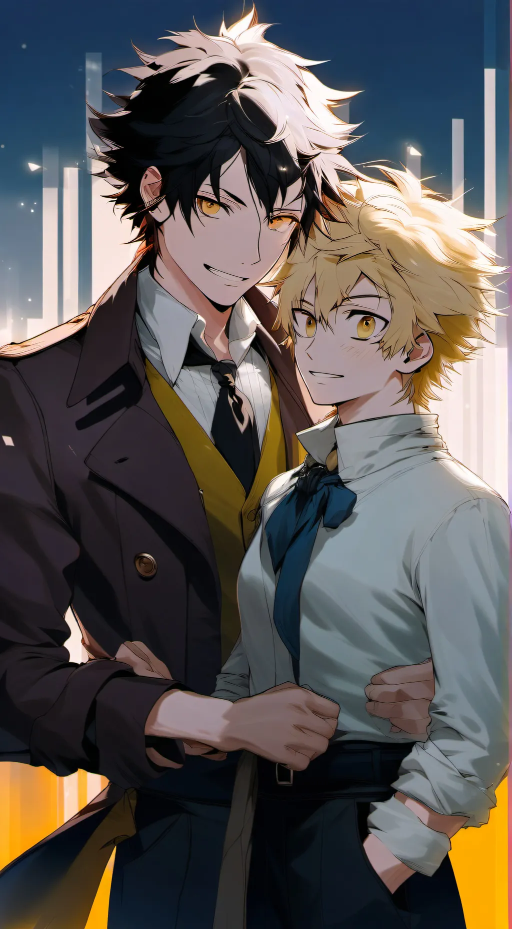 ai character: TEO & Tú background